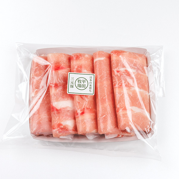 平田牧場三元豚ロースしゃぶしゃぶ用(500g)